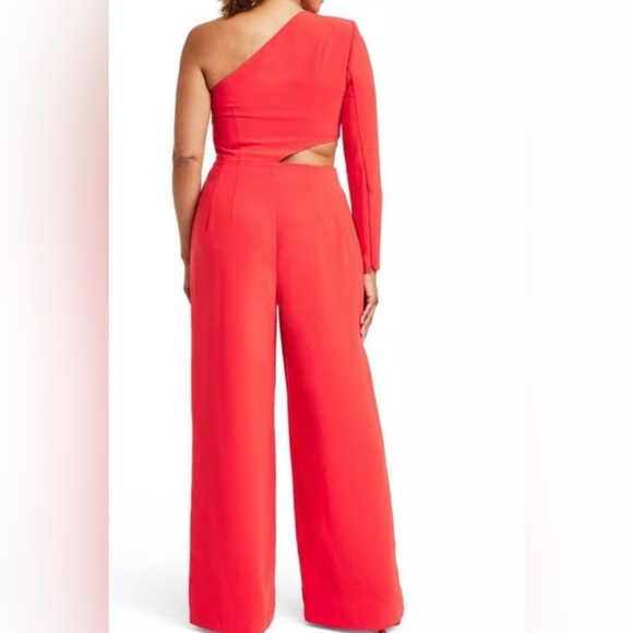 Sergio Hudson x Target 1 Shoulder Cut-Out Jumpsuit NWT EDGY - Picture 4 of 14